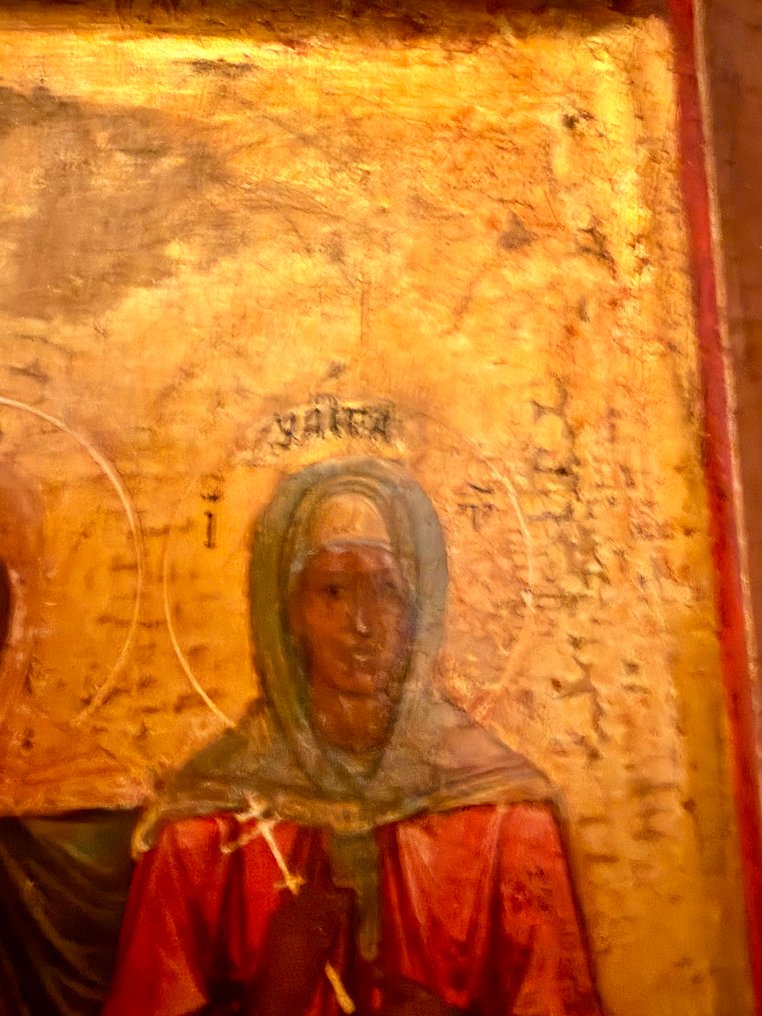 Icon - Six saints - Wood #1.0