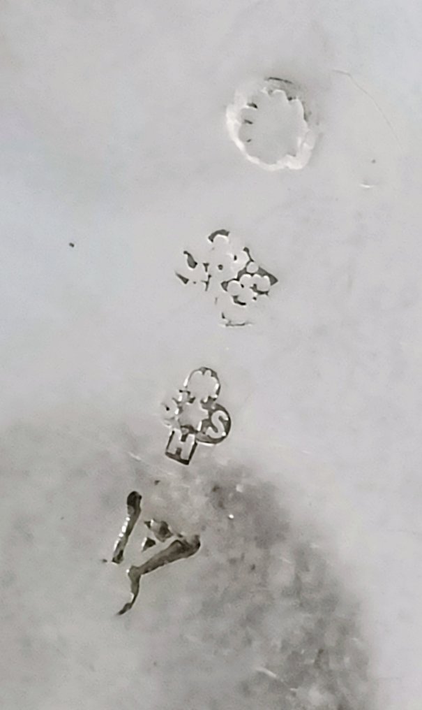 19th Century Heart Shaped - Box - .800 silver #1.0