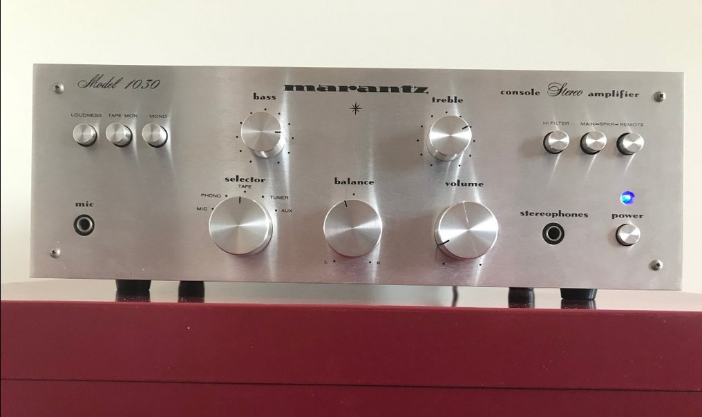 Marantz - Model 1050 固态立体声放大器 #3.2