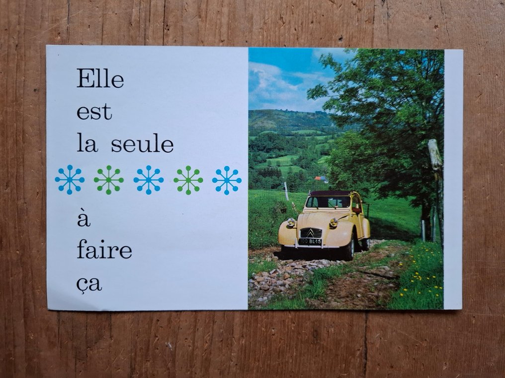 Brochure - Citroën - 2CV & 2CV accessories #1.0