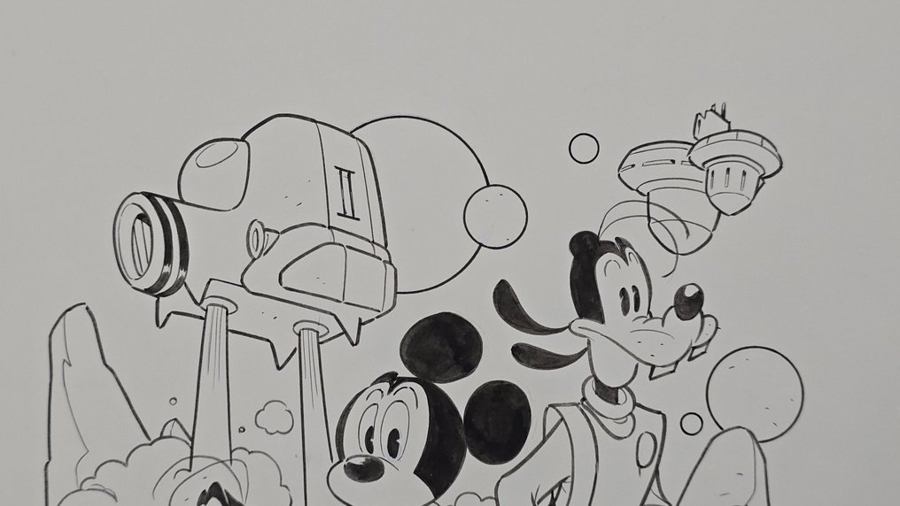 Bigarella,Ivan - 1 Original cover - Topolino # 3463 #1.0