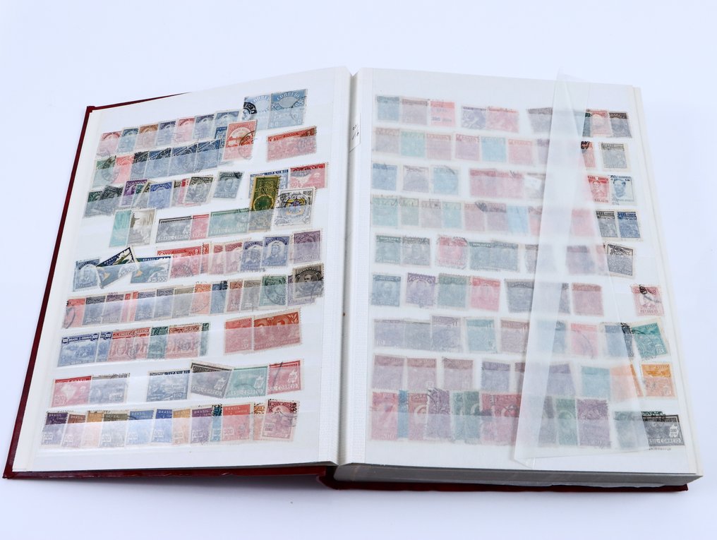 Brazil  - Collection in stock album #1.0