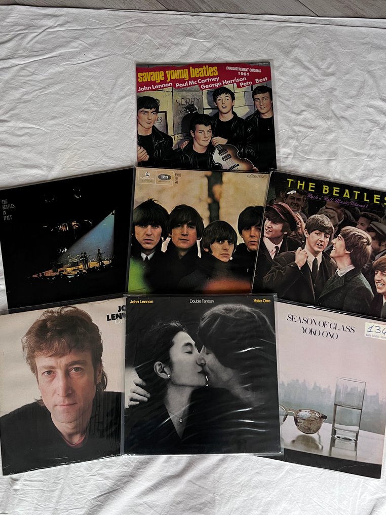 Beatles, John Lennon, Yoko Ono - Multiple artists - Multiple titles - LP Albums (multiple items) - 1980 #1.0