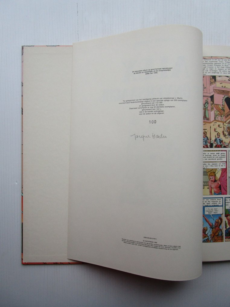 Alex - De onversaagde - luxe groot formaat HC - 1 Album - Első kiadás - 1986 #3.2