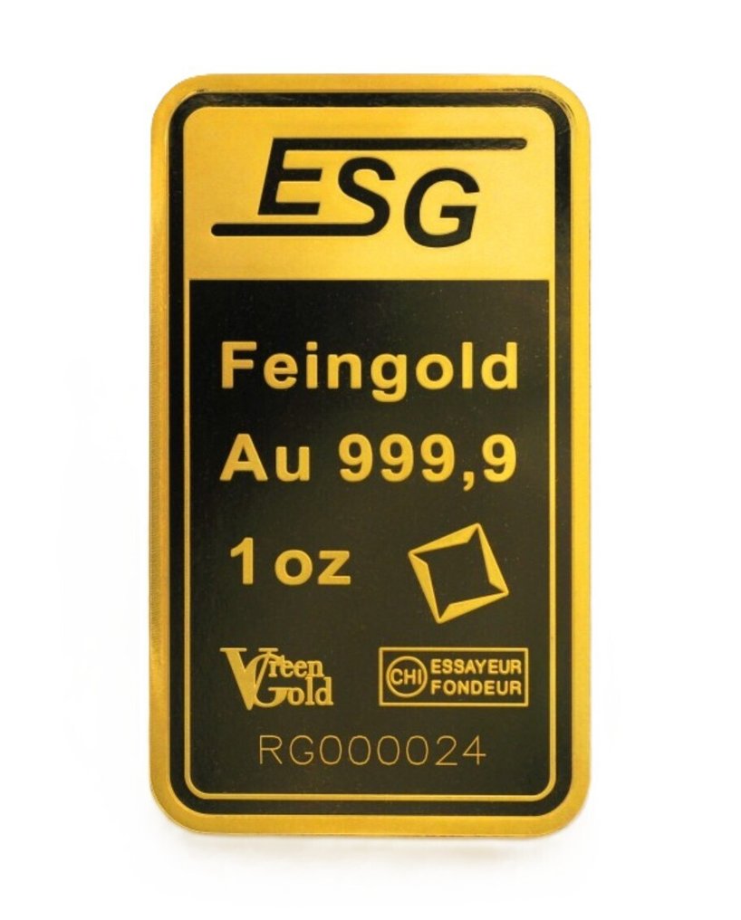 1 Troy Ounce - Guld 999 - ESG - Auropelli - Valcambi SA - Forseglet & Med certifikat #4.3