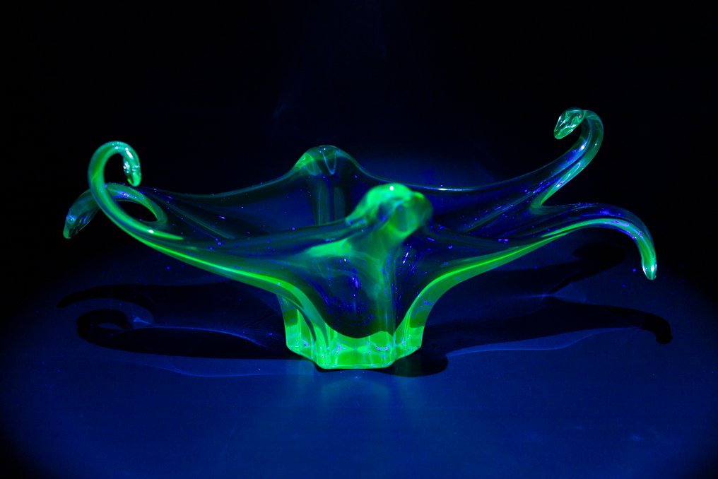 Πιάτο - Γυαλί ουρανίου - Μπολ - Γυαλί #1.0