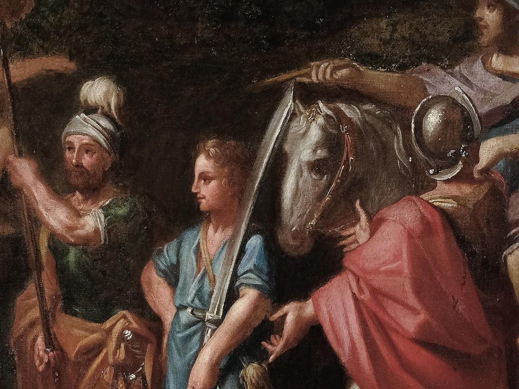 European school (XVIII) - The Triumph of David - NO RESERVE #4.3