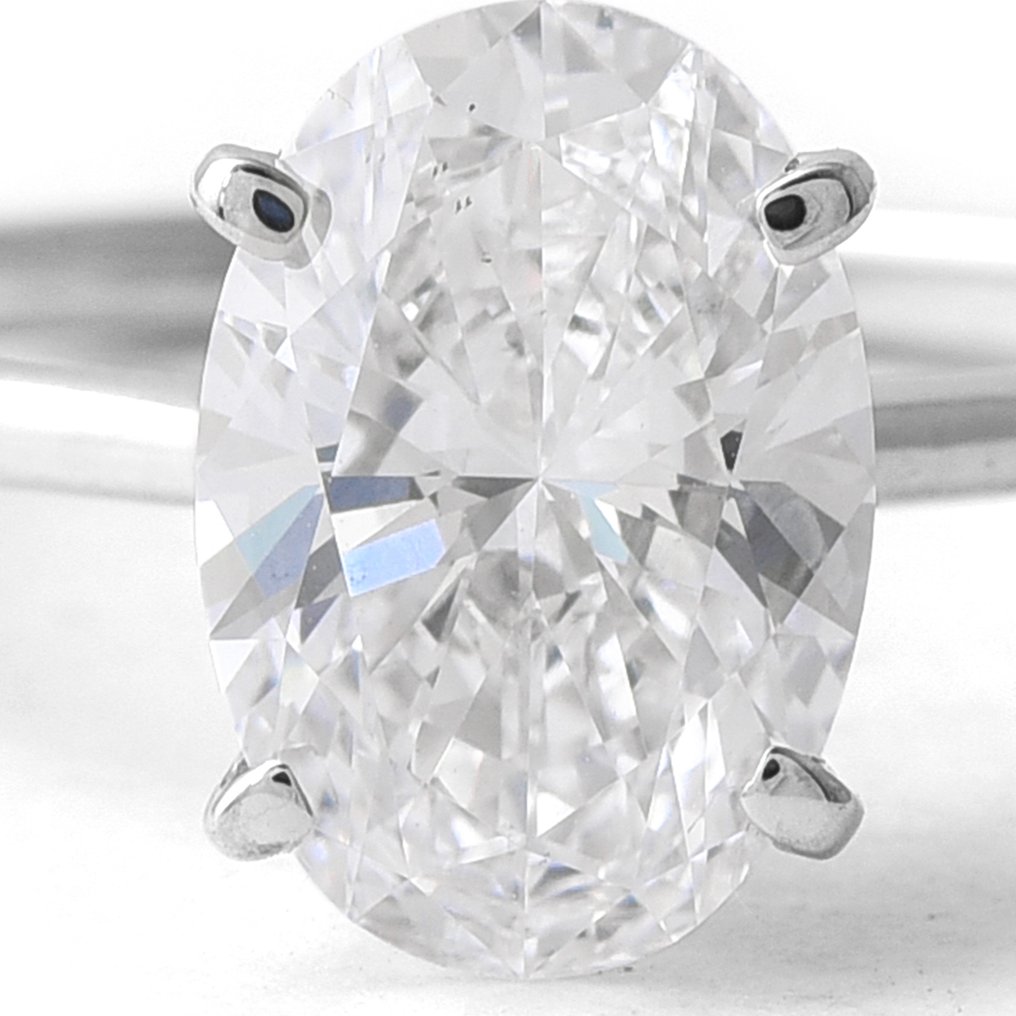 Nincs minimálár - Gyűrű - 14 kt. Fehér arany - 2.07ct. tw. Gyémánt (Laboratóriumban előállított) - Gyémánt #3.2