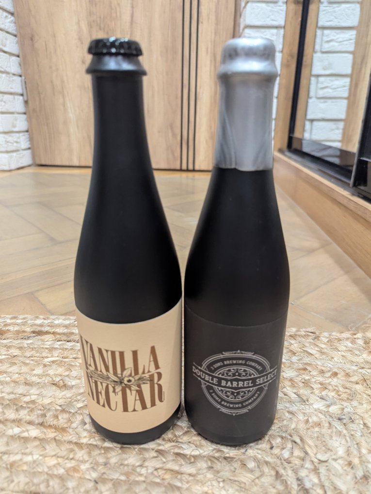 3 Sons Brewery - Vanilla Nectar + Double Barrel Select (cera d'argento) - 50cl -  2 bottiglie  #1.0