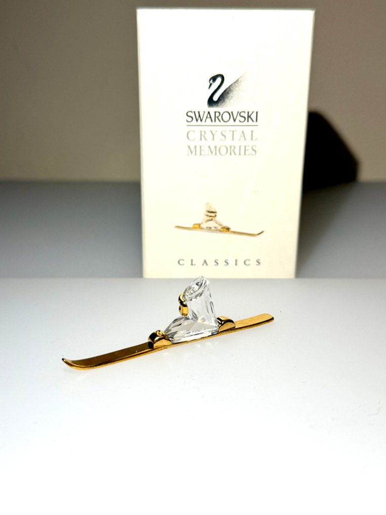 Swarovski - Figurine - Swarovski Crystal Memories Classics Ski boot - 174029 - complete box - Crystal #1.0