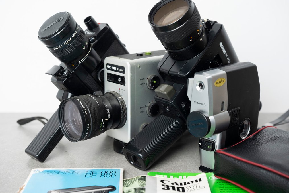 Canon 310XL // Nizo 481 Macro // Revue CE 800 // Fujica P2 Movie camera #3.2