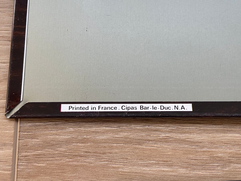 Cinzano, Bières La Gauloise, Dreher, Zorn-Brau, Meteor / Rob Otten, H.Phillippault, Cipas - Plaque - Glacoide / metal #4.3