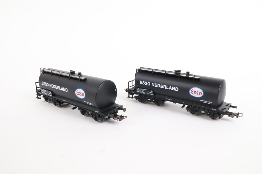 Piko H0轨 - 58049 - 模型火车货车组 (1) - 四节Esso锅车 - NS #2.1