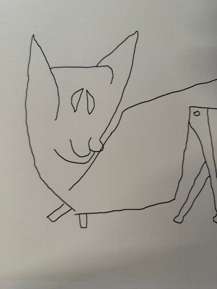 Paul Klee - after (1879-1940), Le Petit Chat, 1940 Printed in Belgium #1.0