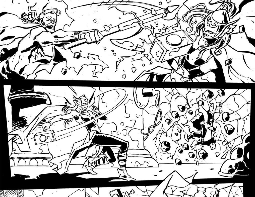 Caracuzzo, Giancarlo - 1 Original page - Thor - 2018 #1.0