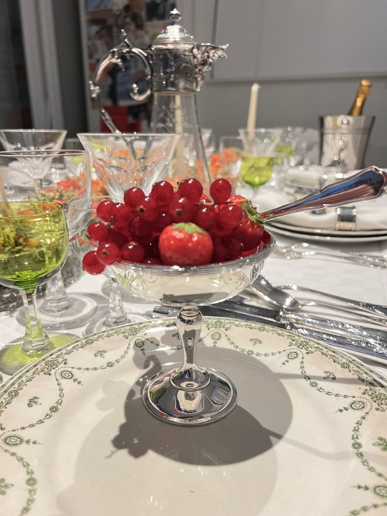 Bruno Wiskemann - Platter (6) - crossed-ribbon - Silverplated #1.0