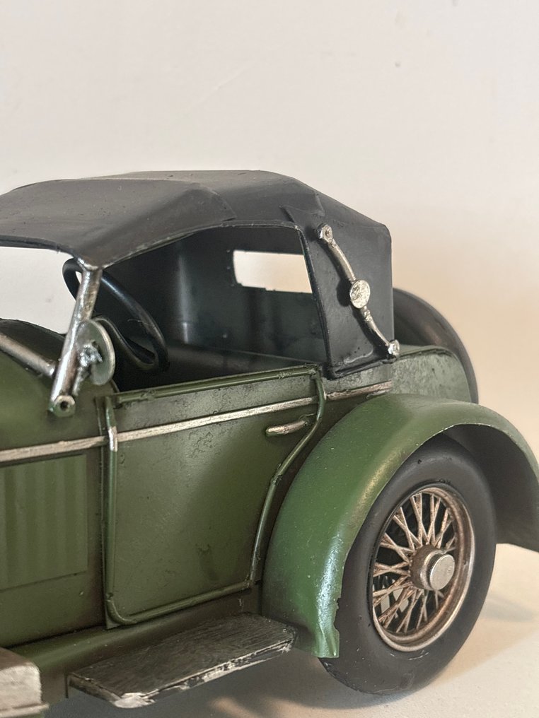 雕塑, Oldtimer raceauto - 12 cm - 金属 #3.2