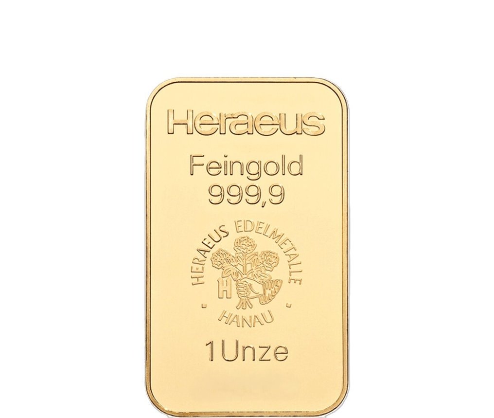 1 Troy Ounce - Oro .999 - Heraeus - Sigillato e con certificato #2.1