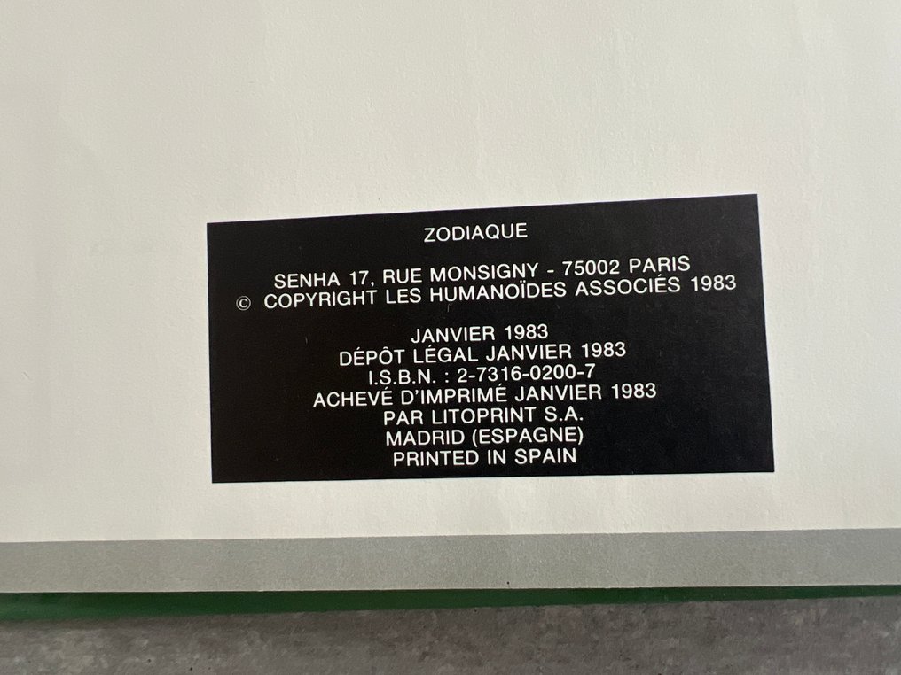 Caza - Zodiaque + Lailah + Arkhé + poster - 3x C - EO/2ème édition - 3 Album - 1983/1988 #4.3