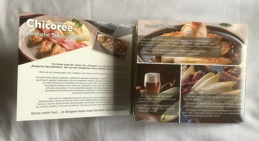 Belgium. Year Set (BU) 2025 "World Money Fair - Chicorée"  (No reserve price) #3.2