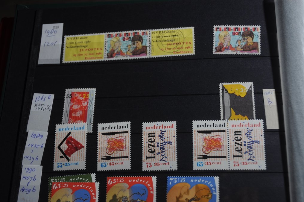 Netherlands  - Collection in an album and various stock books (228 photos) #4.3