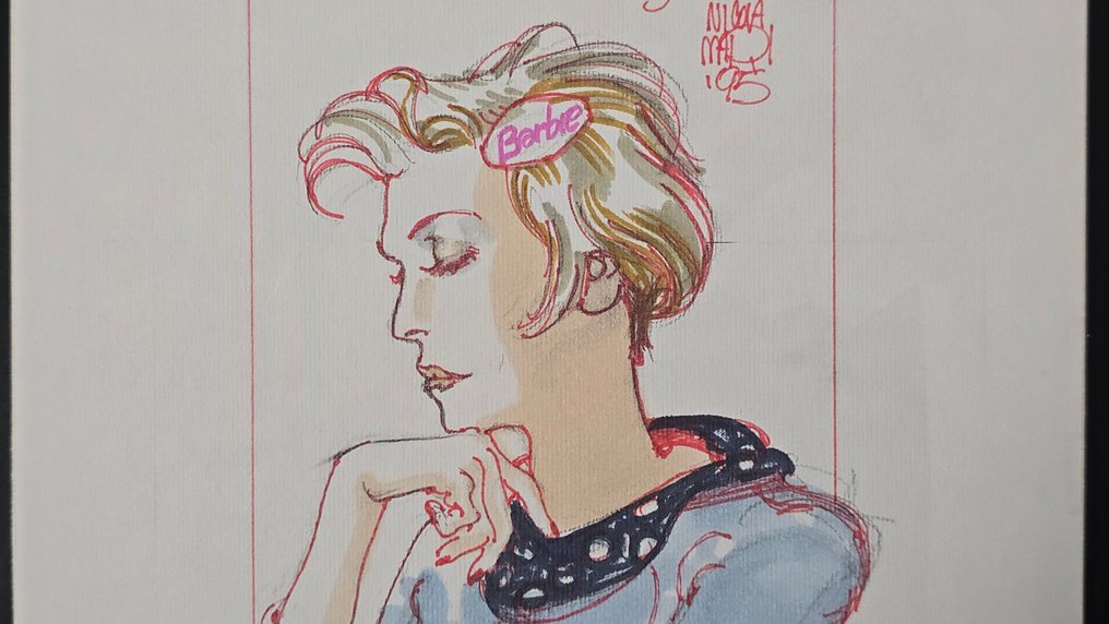 Mari, Nicola - 1 Original drawing - Barbie #2.1
