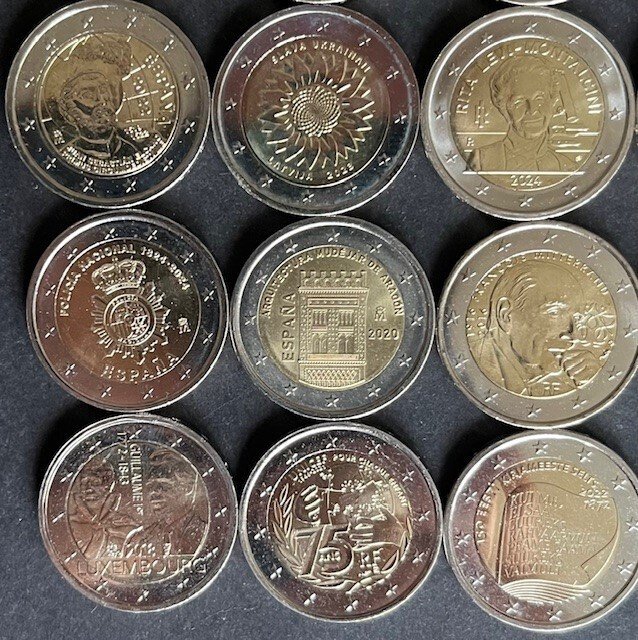 欧洲. 2 Euro 2017/2025 (25 stuks)  (没有保留价) #3.2