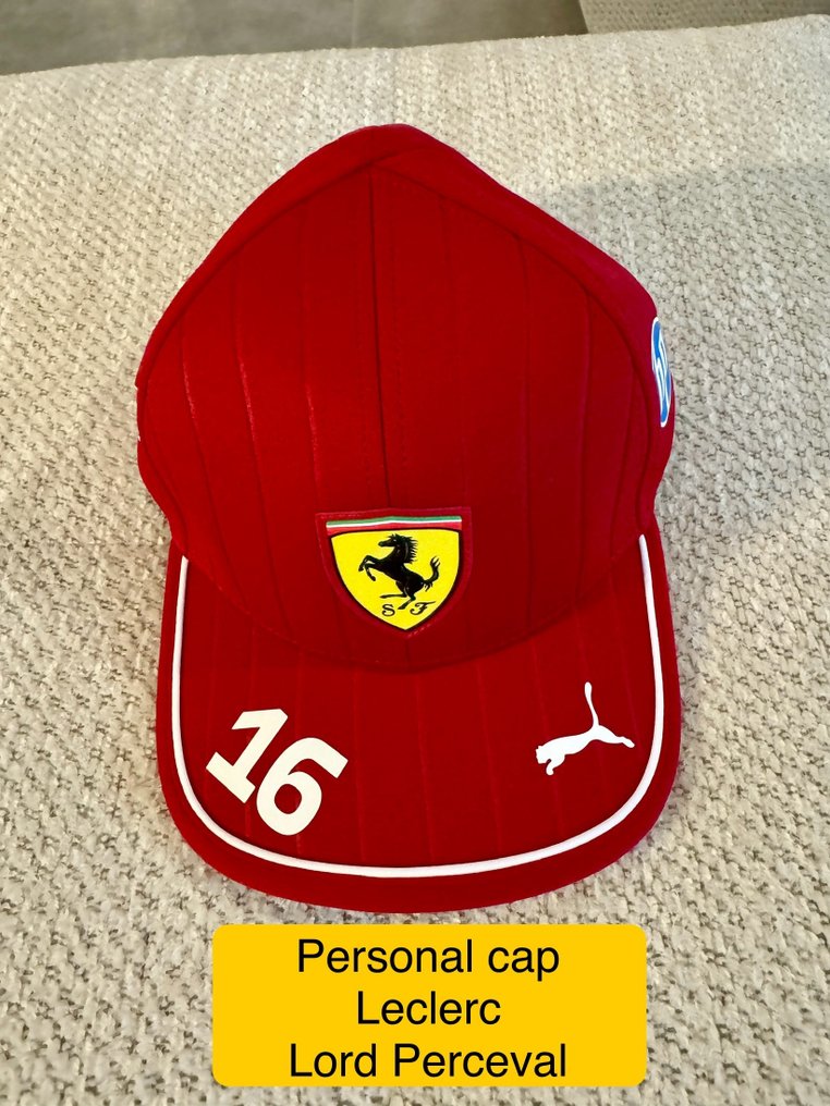 法拉利 - F-1 一级方程式 - Charles Leclerc - Personal Cap - 2025 - 运动帽 #1.0