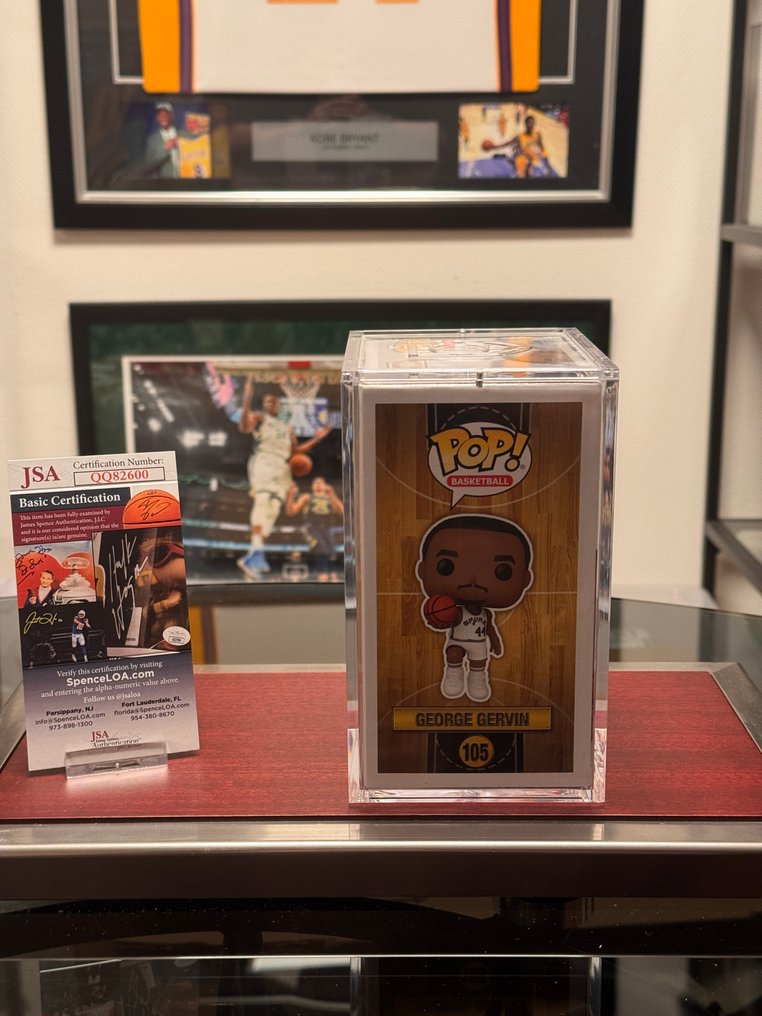 San Antonio Spurs - NBA - GEORGE GERVIN - Statuetta #1.0