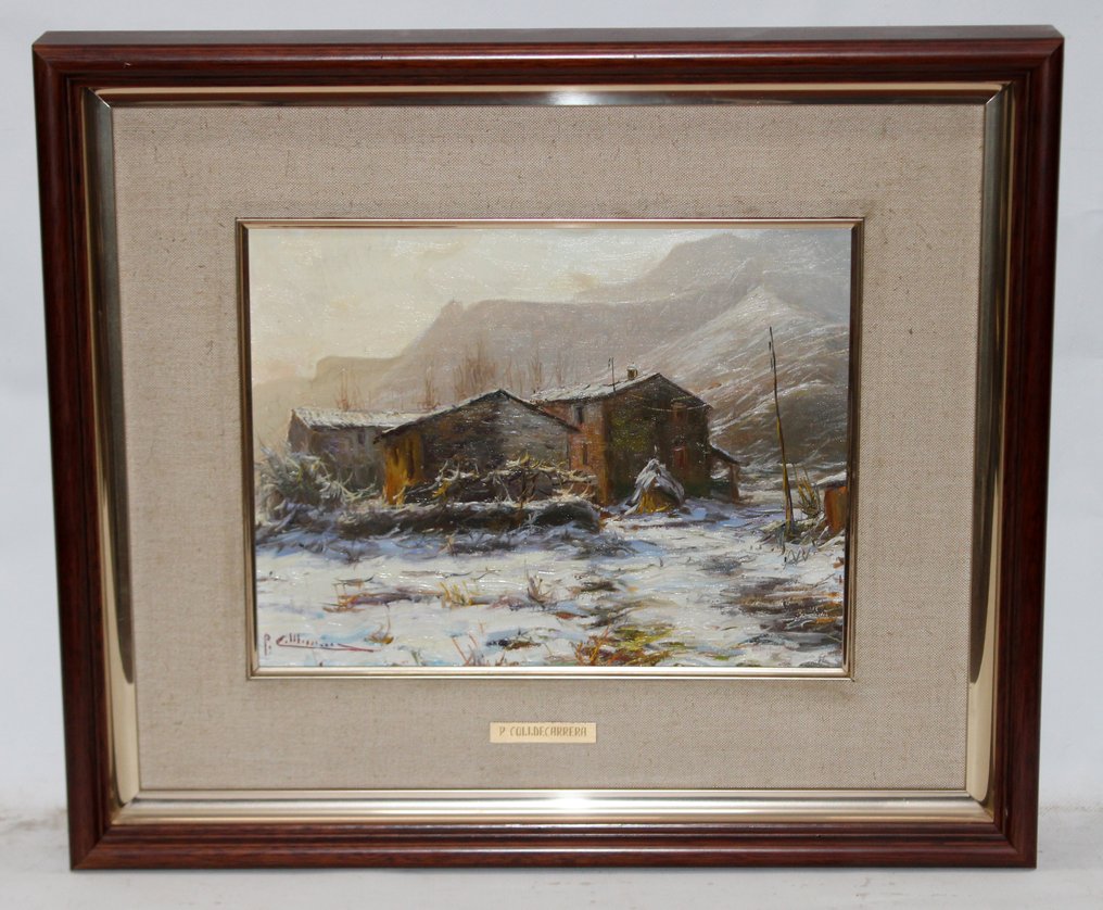 Pere Colldecarrera i Camps (1932-2020) - Paisaje nevado #1.0