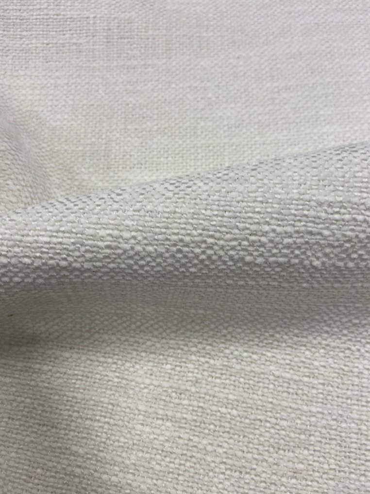 Minotti - High quality! Luxurious woven fabric MINOTTI peach hand white cream - Textile  - 600 cm - 140 cm #3.2