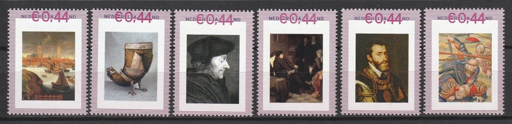 荷蘭 2007 - 完整系列个人邮票：“荷兰的经典” - NVPH 2489 A1/A100 #3.2