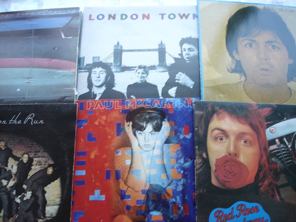 Wings, Wings & Related - 6 great records from Paul Mc Cartney/wings - Différents titres - Disque vinyle - divers - 1973 #1.0