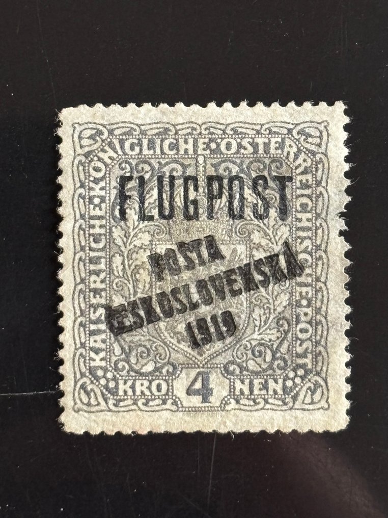 Czechoslovakia - Czechoslovakia -Flugpost 4K , signed - Pofis 2023/54/4K #1.0