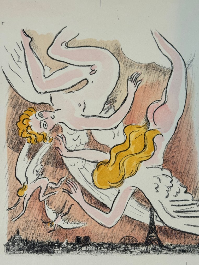 Kees Van Dongen (1877-1968) - Scène inspirée de Léda et le cygne #1.0