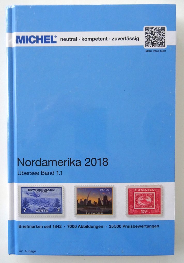 配饰 - Michel目录 2018 - 北美洲，全新！ #1.0