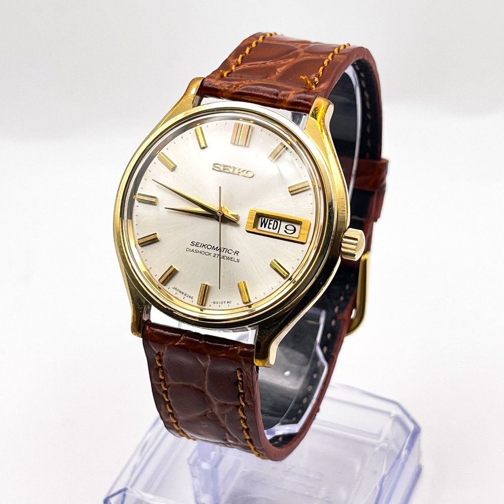 Seiko - Matic-R 抽象 (Chūshō) – Abstraction - No Reserve Price - 8346-8000 - Men - 1977 #1.0