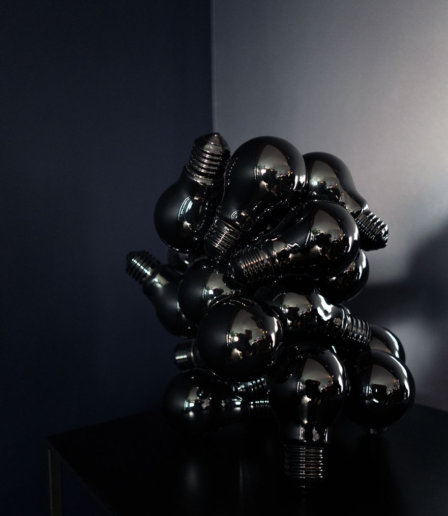 Caroline Schilling - " LES IDEES..." - Noires n°2 - Pièce signée, numérotée - Edition limitée. #2.1