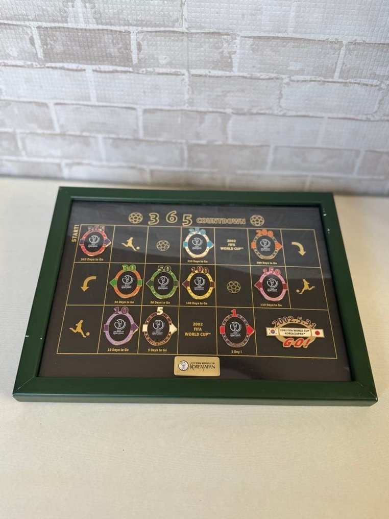 纪念倒计时牌——2002 FIFA世界杯韩国/日本 - 匾 - 董事会 #1.0