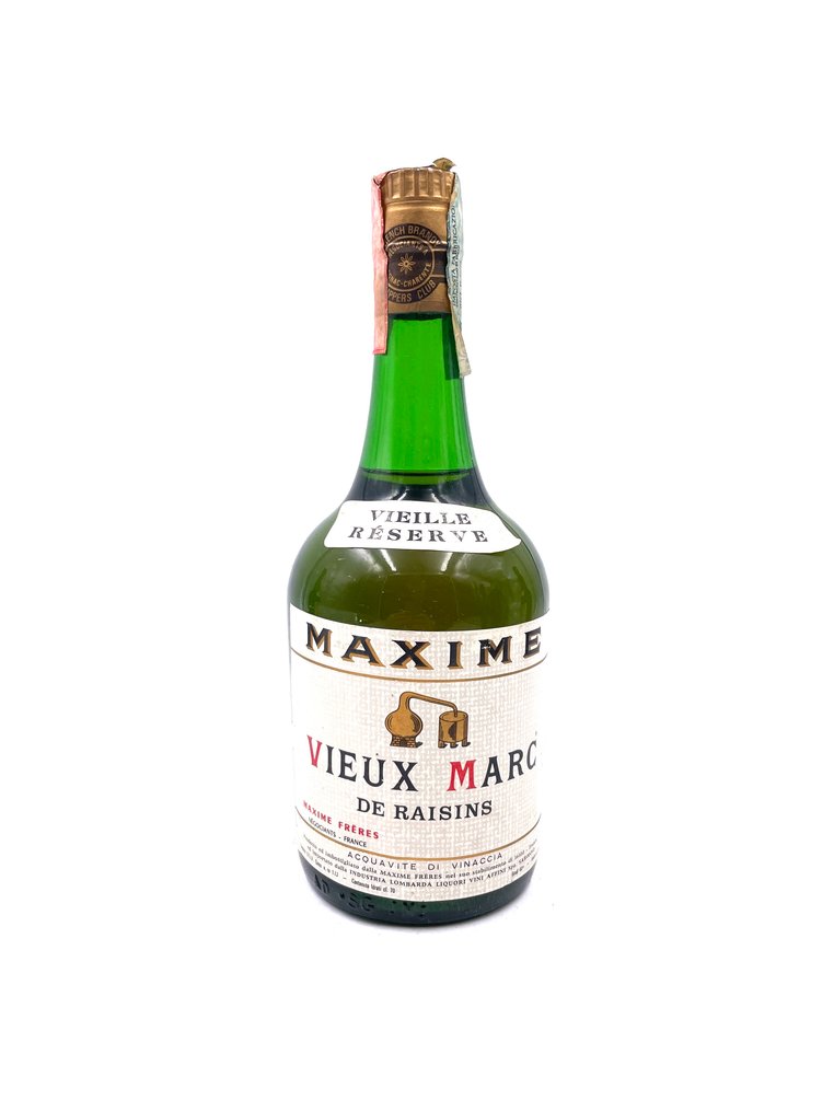 Maxime Freres - Viuex Marc De Raisins Vieille Reserve - b. 1980s - 70cl - 3 bottles #1.0