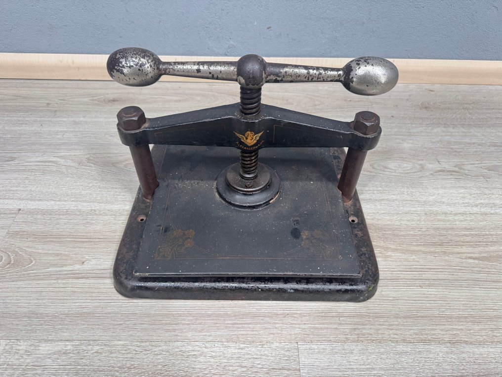 Alexanderwerk - 压力机  - boek- en papierdrukpers #4.3