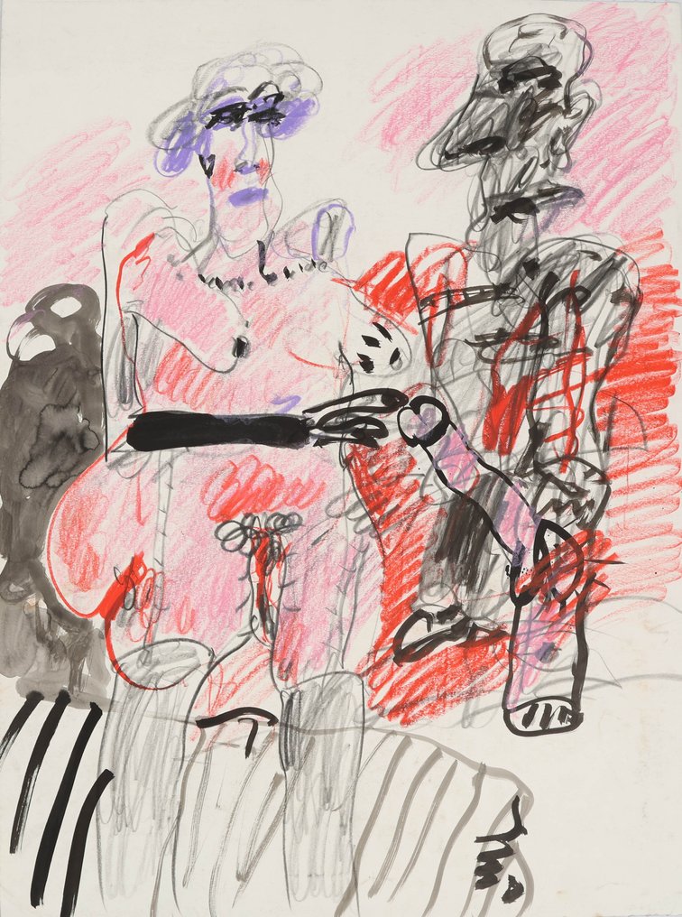 Anton Martineau (1926-2017) - Lovers #1.0