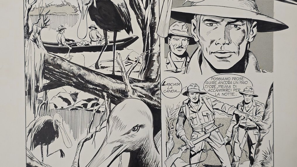 Grossi, Danilo - 1 Original page - Corrier Boy n. 18 - Marionette #3.2