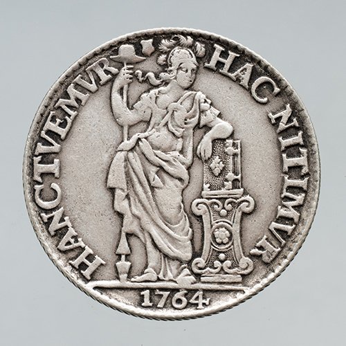 Nederland, Provinsielle mynter 1 Gulden 1764-1795 (4 stuks) (Ingen reservasjonspris) #3.2