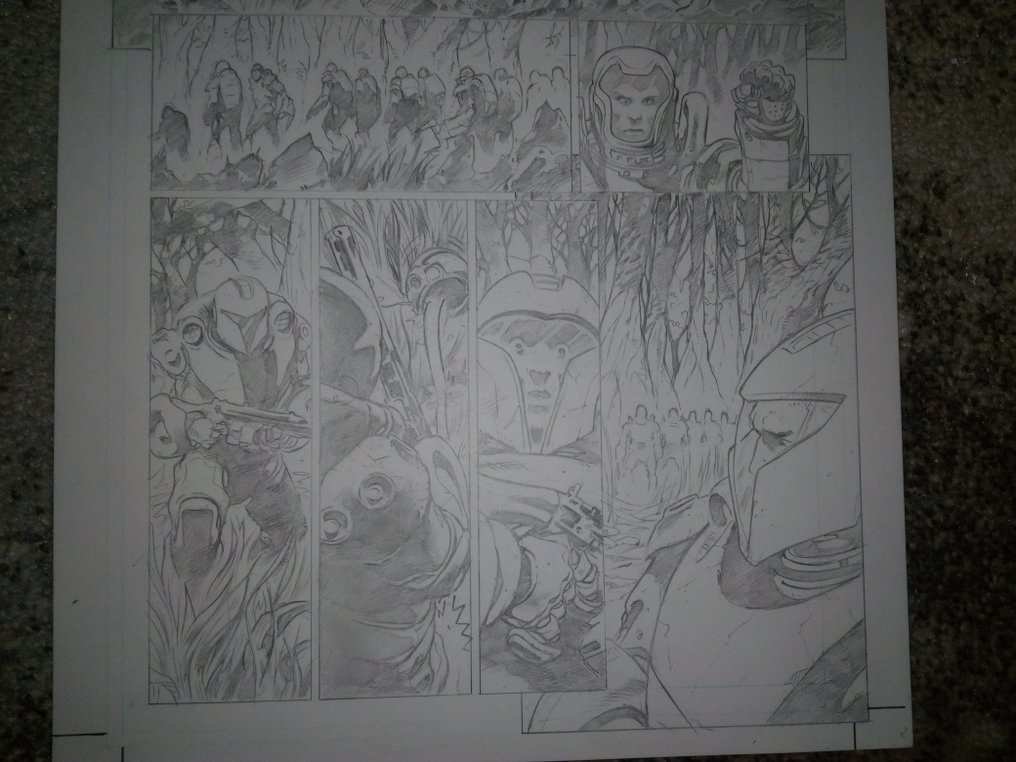 Manuel Garcia - 1 Original page - Ironclads #2.1