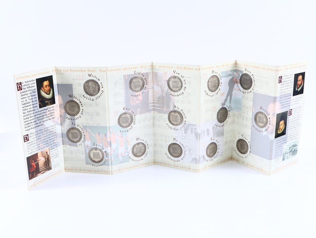 Netherlands. "Het Wilhelmus in 16 penningen" (No reserve price) #1.0