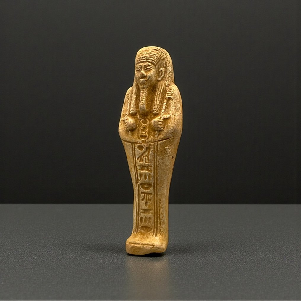 古埃及的复制品 乌沙布提雕像与象形文字  (没有保留价) #2.1
