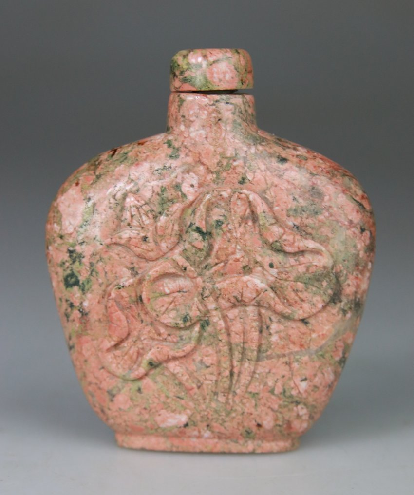 鼻烟壶雕塑 - 雕塑 - Jaspe - 中国 - 二十世纪中叶 #3.2