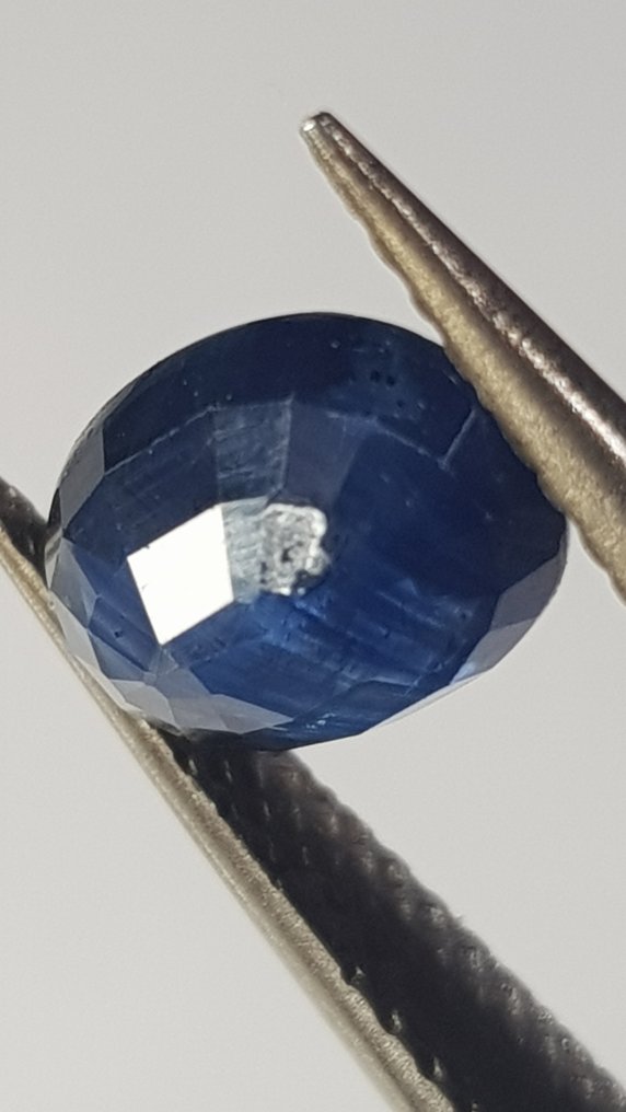 1 pcs  蓝色 蓝宝石  - 1.99 ct - 安特卫普宝石检测实验室（ALGT） - Deep Blue #4.3