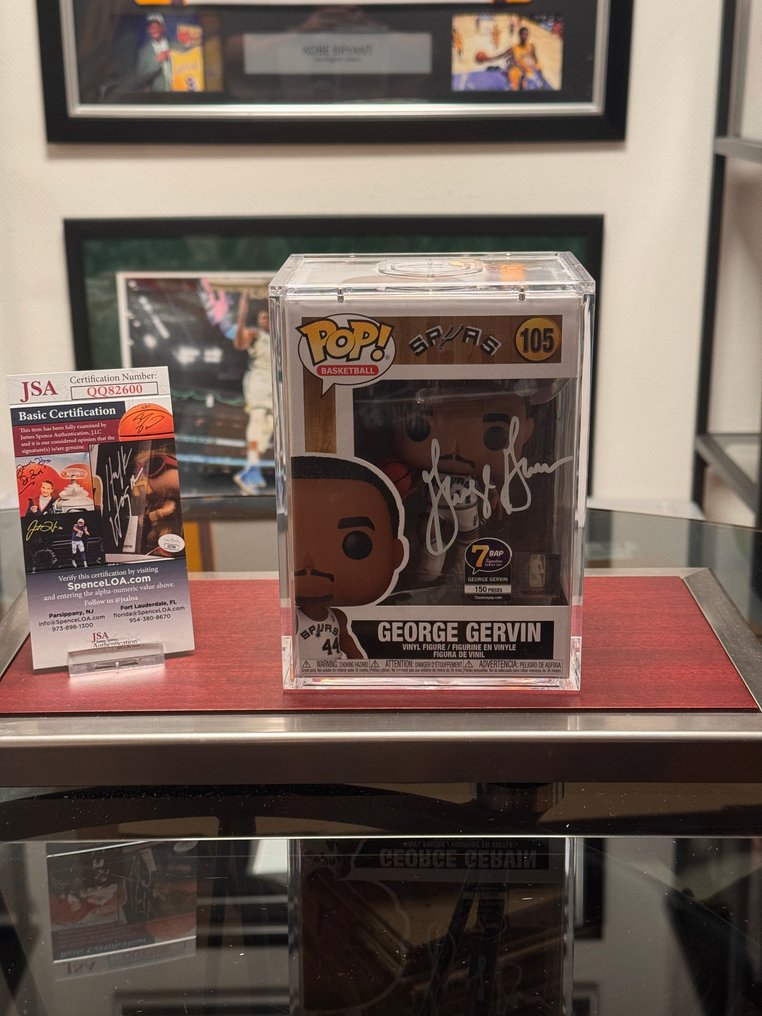 San Antonio Spurs - NBA - GEORGE GERVIN - Statuetta #1.0